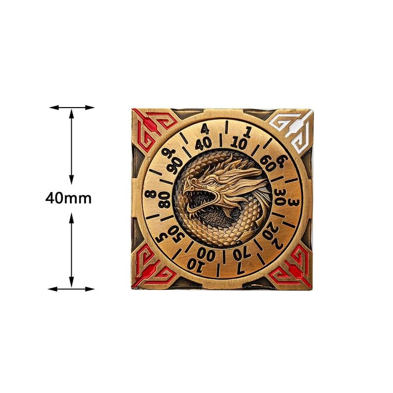 🏆Flash Sale⚡ 50K+ SOLD! Almost Gone-💥2025 New DND Fidget Spinner DICE: 7-in-1 Metal DND Dice Cube – 6-Sided Rotating Polyhedral Dice, Tabletop RPG Accessory for DMs and Player,Best gifts