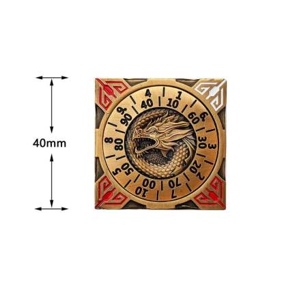 🏆Flash Sale⚡ 50K+ SOLD! Almost Gone-💥2025 New DND Fidget Spinner DICE: 7-in-1 Metal DND Dice Cube – 6-Sided Rotating Polyhedral Dice, Tabletop RPG Accessory for DMs and Player,Best gifts