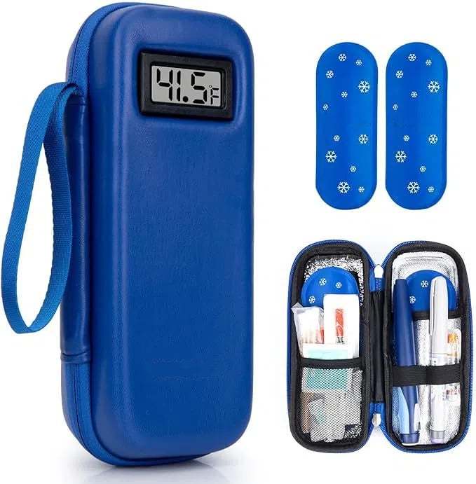 🔥Insulin Cooler Travel Case with Temperature Display