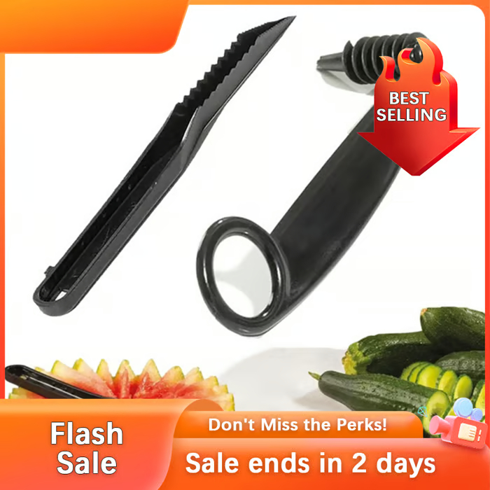 🏆Flash Sale⚡ 50K+ SOLD! Almost Gone-💥Kitchen Spiral and V-Shaped Tools，Best gifts