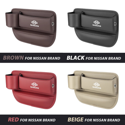 🔥Starting from 50% off🔥Exclusive Logo Leather Car seat Storage Box