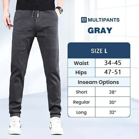 🔥Last Day 👖MultiPants – High Stretch Multi-pocket Durable Cargo Pants