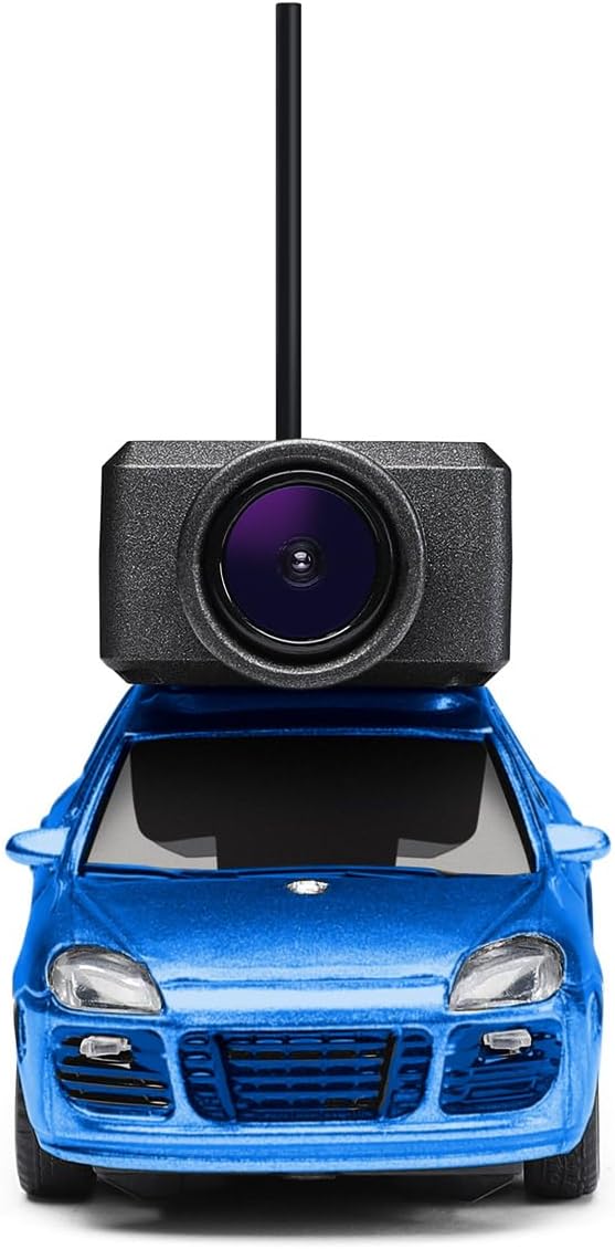 WL Mini RC Car with HD FPV Camera, 1/64 Remote Control Car FPV RC Drift Cars with LED Ambient Lights & Interactive Controls & 3-Speed Modes Gift for Adult (Grey)