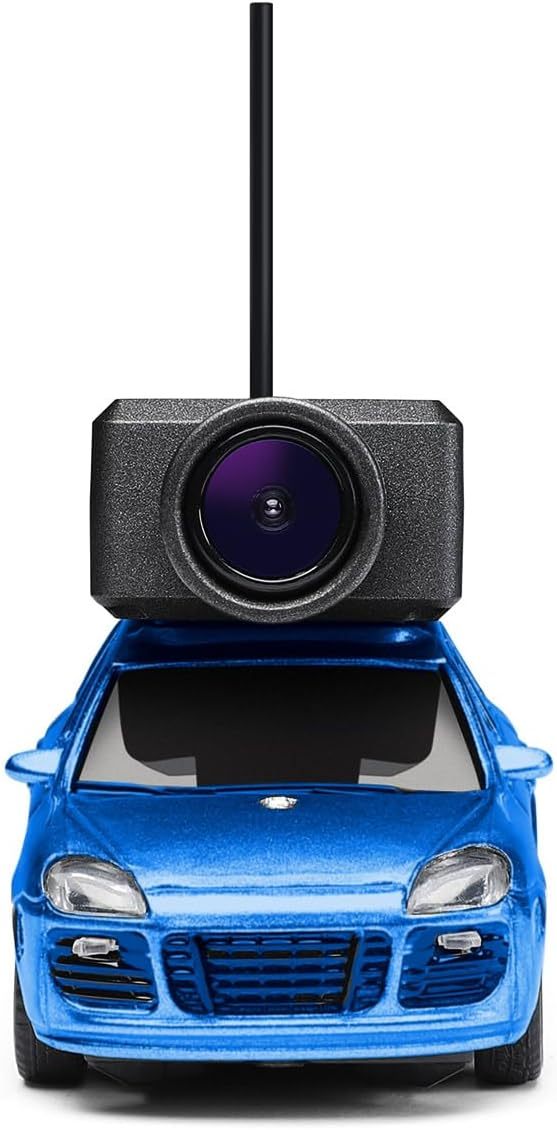 WL Mini RC Car with HD FPV Camera, 1/64 Remote Control Car FPV RC Drift Cars with LED Ambient Lights & Interactive Controls & 3-Speed Modes Gift for Adult (Grey)