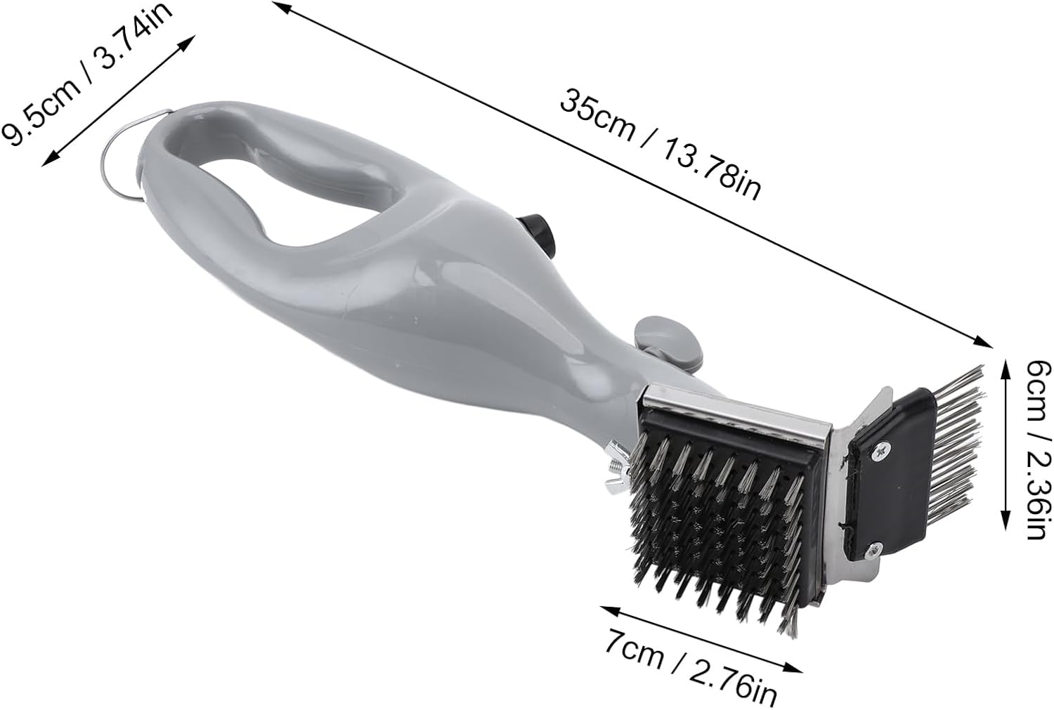 Grill Brush and Scraper, Stainless Steel Steam Grill Brush,Grill Cleaning Brush BBQ Cleaner Accessories BBQ Grill Brush Steam Cleaner for Gas Charcoal Grilling Grates Barbecue Tools for Outdoor Grill