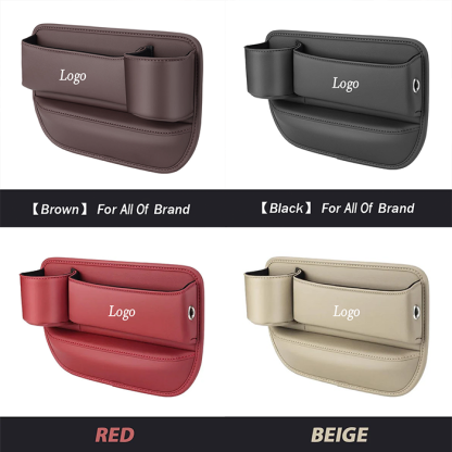 🔥Starting from 50% off🔥Exclusive Logo Leather Car seat Storage Box