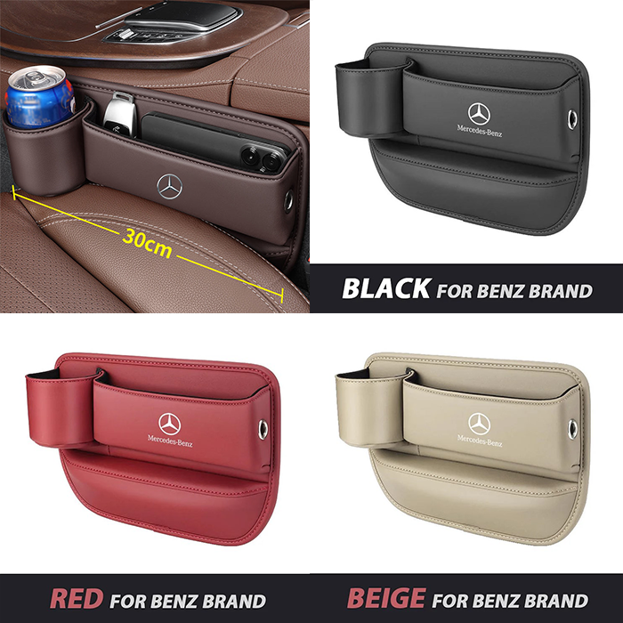 🔥Starting from 50% off🔥Exclusive Logo Leather Car seat Storage Box