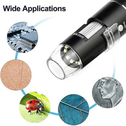 🔬1600X  Zoom Digital Microscope Camera Portable Magnifier🔍