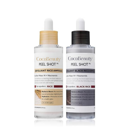 MOOLINES Peel Shot Glow Rice Ampoule Duo