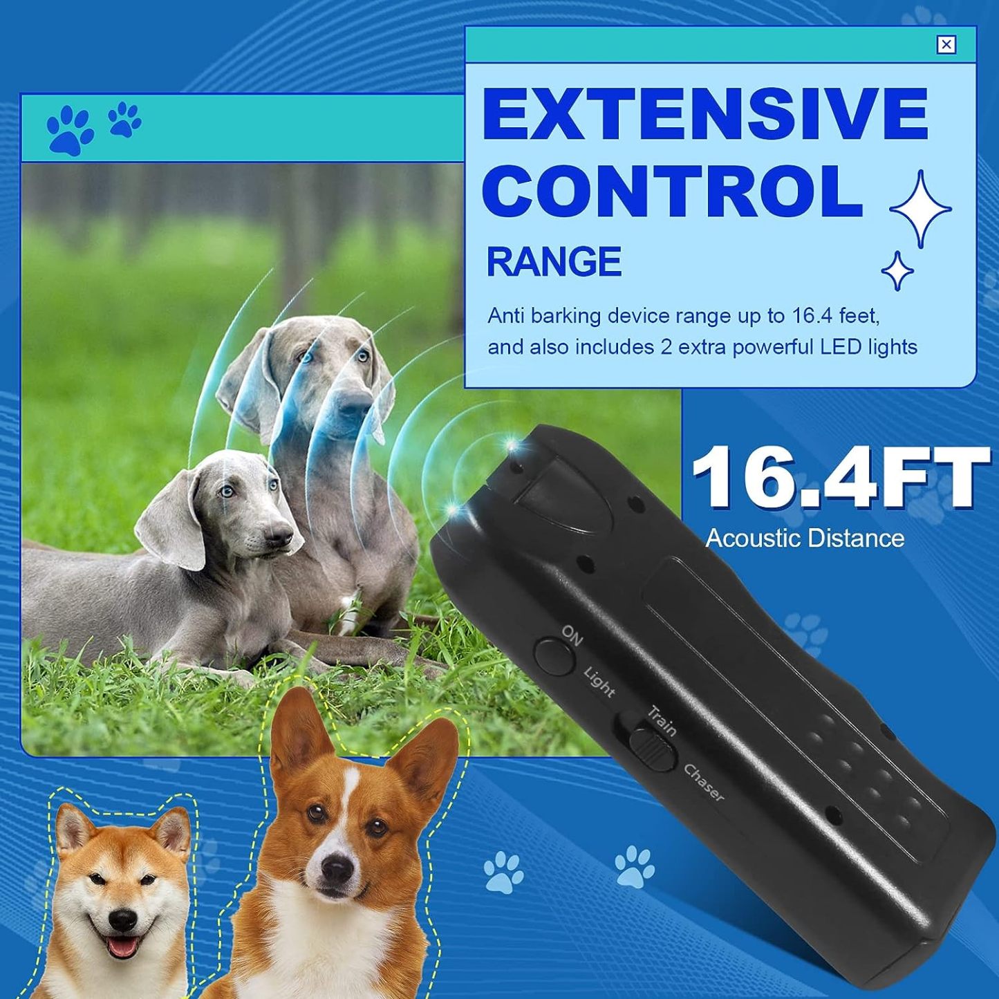 Upgraded model Ultrasonic Dog Repeller🎉Last day to save 52%