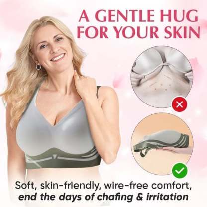 🔥Super Gather Bra | Wireless Push-up Bra👍No More Sagging Breasts