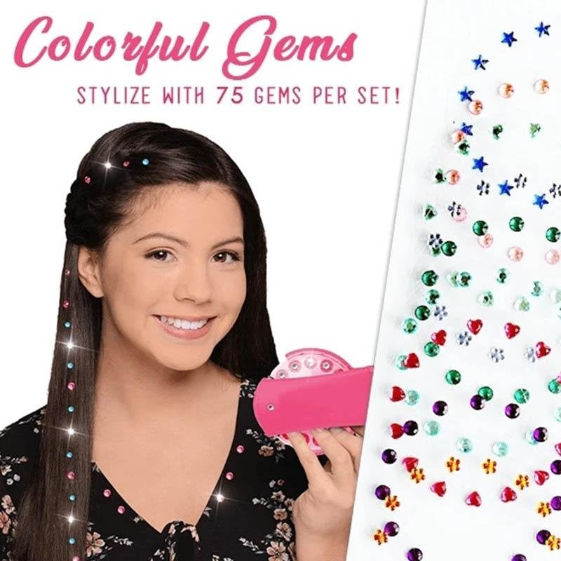  Hot-Sale‎ 49% OFF🔥Gem Stapler - Glam Girl Styling Set