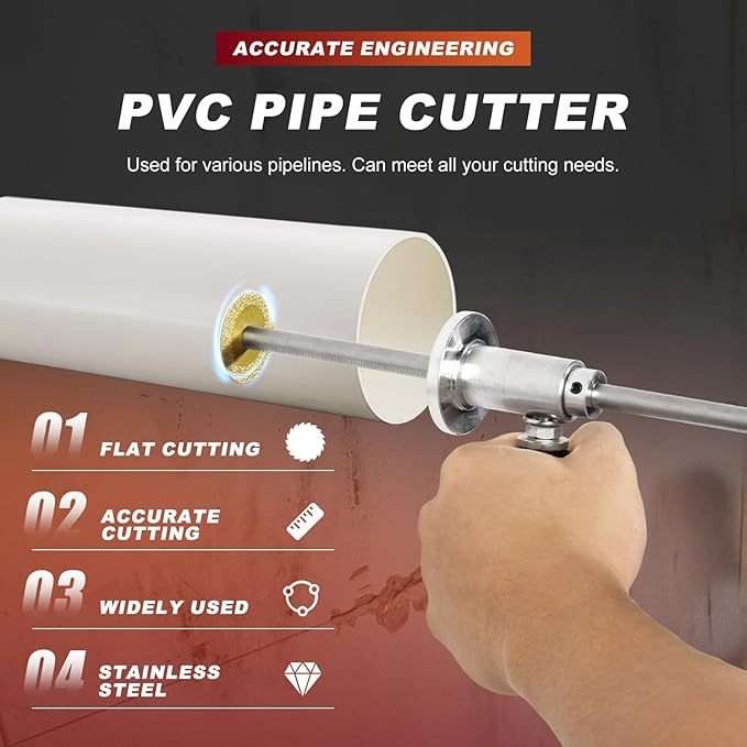🔥SAVE 52%for a Limited Time🔥Inside Pipe Cutter for PVC: Precision Cutting at Its Best! 🔧✨