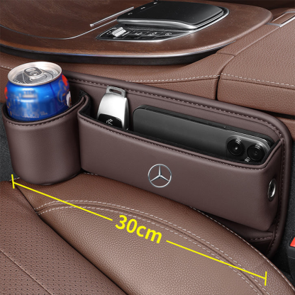 🔥Starting from 50% off🔥Exclusive Logo Leather Car seat Storage Box