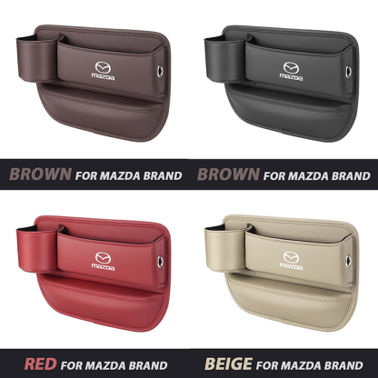 🔥Starting from 50% off🔥Exclusive Logo Leather Car seat Storage Box