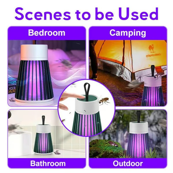 ⏰🏆🎁Portable Indoor and Outdoor Insect Killer - Fly & Mosquito Trap