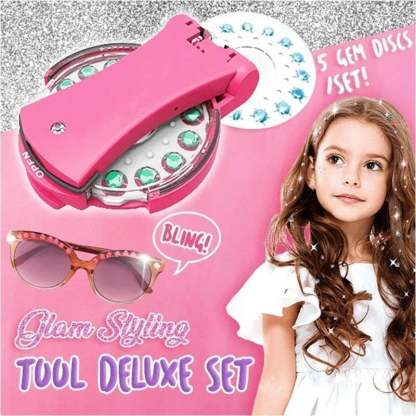  Hot-Sale‎ 49% OFF🔥Gem Stapler - Glam Girl Styling Set