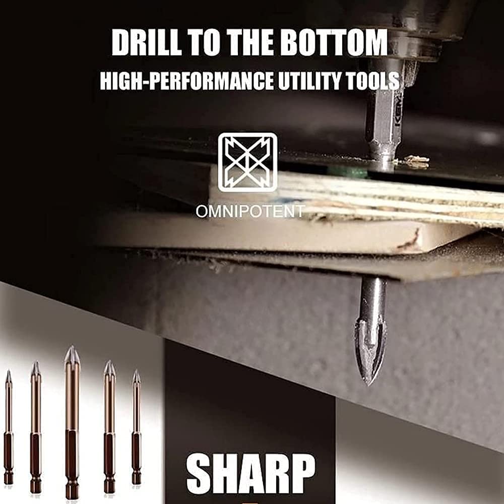 Efficient Universal Drilling Bits