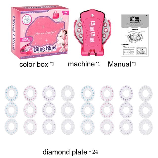  Hot-Sale‎ 49% OFF🔥Gem Stapler - Glam Girl Styling Set