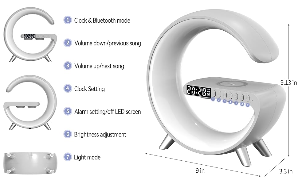 Intelligent LED Table Lamp