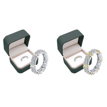 （🔥LAST DAY SALE-70% OFF)MAGNETOLOGY MOISSANITE DIAMOND RING