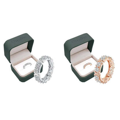 （🔥LAST DAY SALE-70% OFF)MAGNETOLOGY MOISSANITE DIAMOND RING