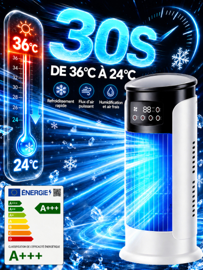 [Produit phare de 2026 en Europe et en Amérique] Climatiseur instantané pour la maison [Placez-le là où il fait chaud !]