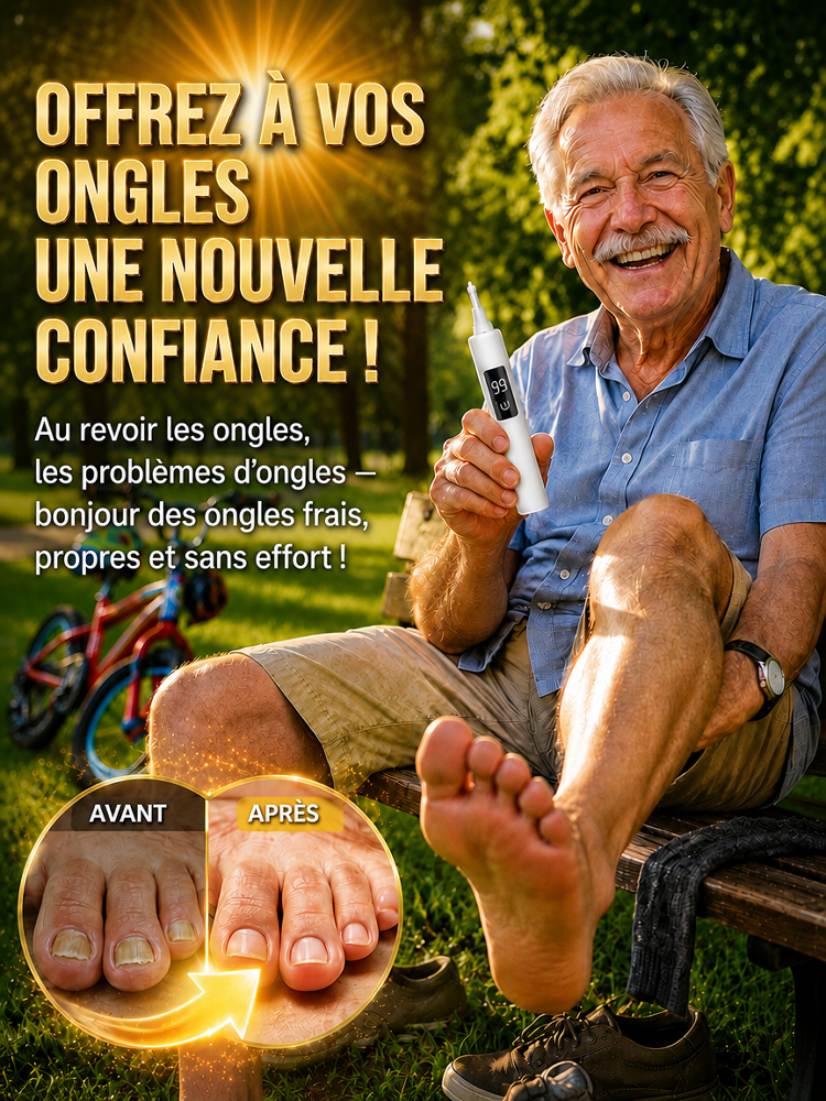 [Dites adieu aux mycoses des ongles et obtenez des ongles parfaits rapidement] Polisseuse à ongles électrique