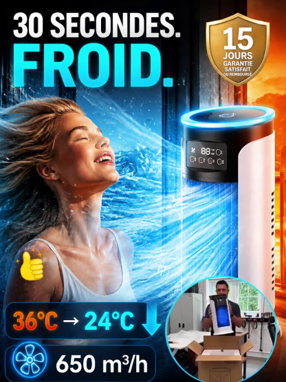 [Produit phare de 2026 en Europe et en Amérique] Climatiseur instantané pour la maison [Placez-le là où il fait chaud !]
