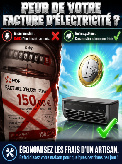 [Indispensable cet été !] Ventilateur rafraîchisseur d'air à semi-conducteurs haute performance [Placez-le partout où il fait chaud : à l'intérieur, à l'extérieur, dans votre voiture, etc. ! Répond à tous vos besoins !]
