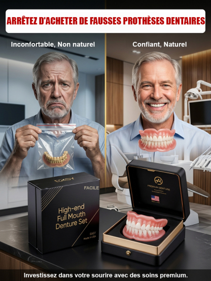 【💯Certification de sécurité alimentaire maximale !💯】🔥Prothèse dentaire de haute qualité🔥👍Un acheté, un offert ! 98,9 % d'avis positifs, 99 % de clients satisfaits !👍