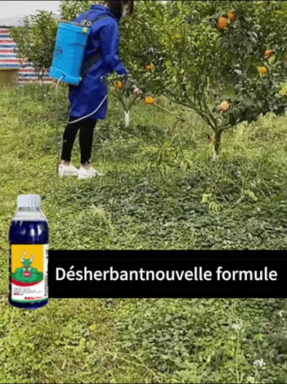 🌿💀 Herbicide agricole ultra-performant, résultat visible en seulement 3 heures ⏰. Une seule pulvérisation agit toute l’année, son effet stable et durable dure jusqu’à 5 ans et empêche définitivement la repousse des mauvaises herbes ♻️.
