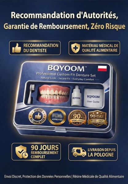🏅🦷 Kit de restauration dentaire doublement certifié FA et Cd, adaptation médicale sûre et naturelle sans effet gênant, matériau thermoplastique élastique qui s'ajuste automatiquement à la forme des dents avec de l'eau tiède 🌡️