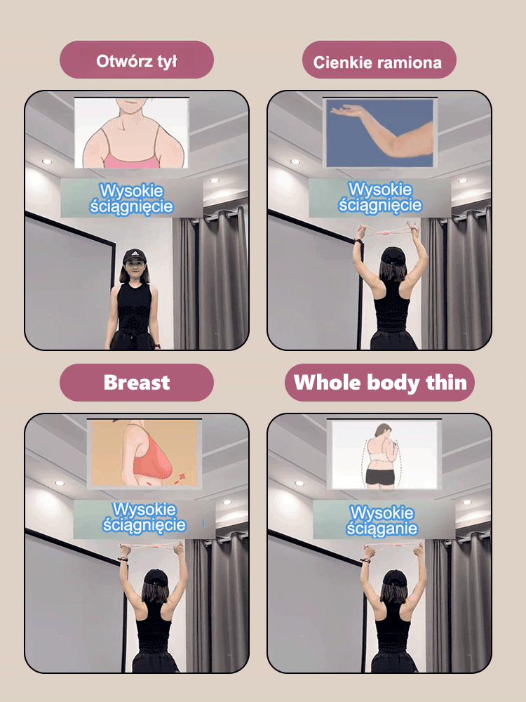 Ulepszony ekspander z 10 uchwytami na stopy