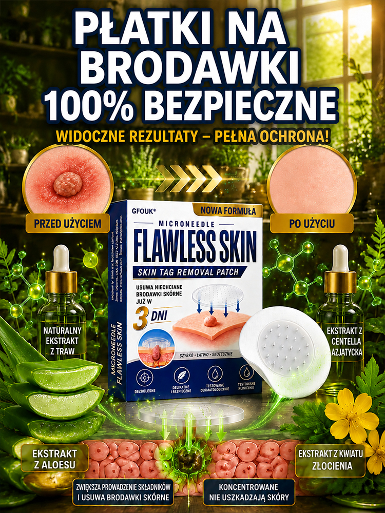 Plaster pielęgnacyjny z mikronakłuciami na brodawki
