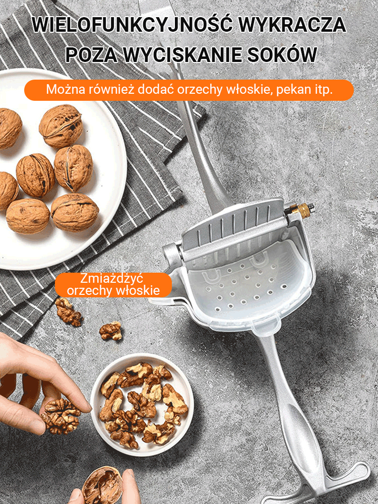 Wielofunkcyjna ręczna wyciskarka do soków