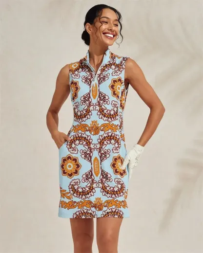 Fungolfs Super Stylish Ruffle Dress For Golf, Pickleball And Tennis With Pockets