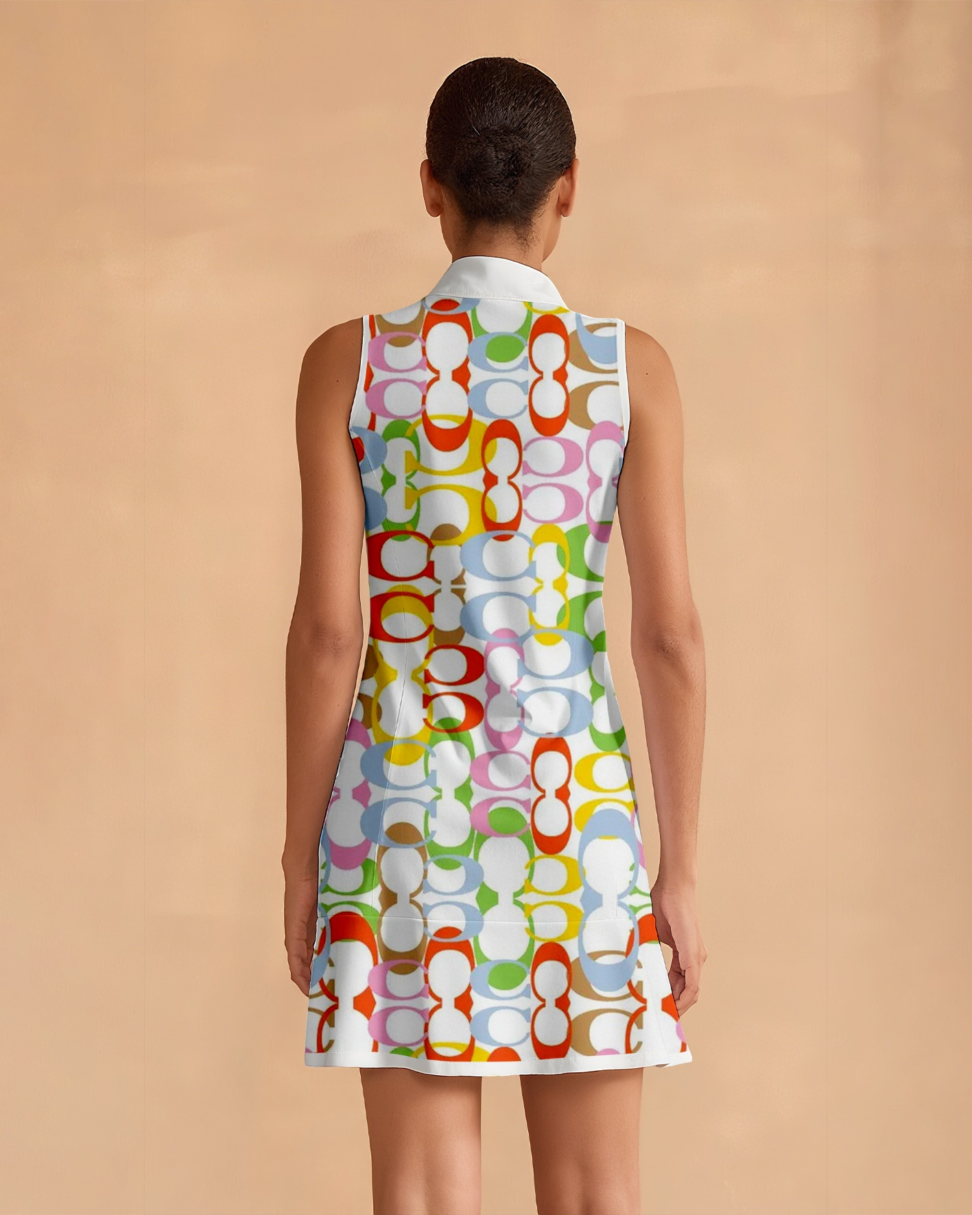 Fungolfs Super stylish ruffle dresses for golf, pickleball and tennis 0041 With Pockets