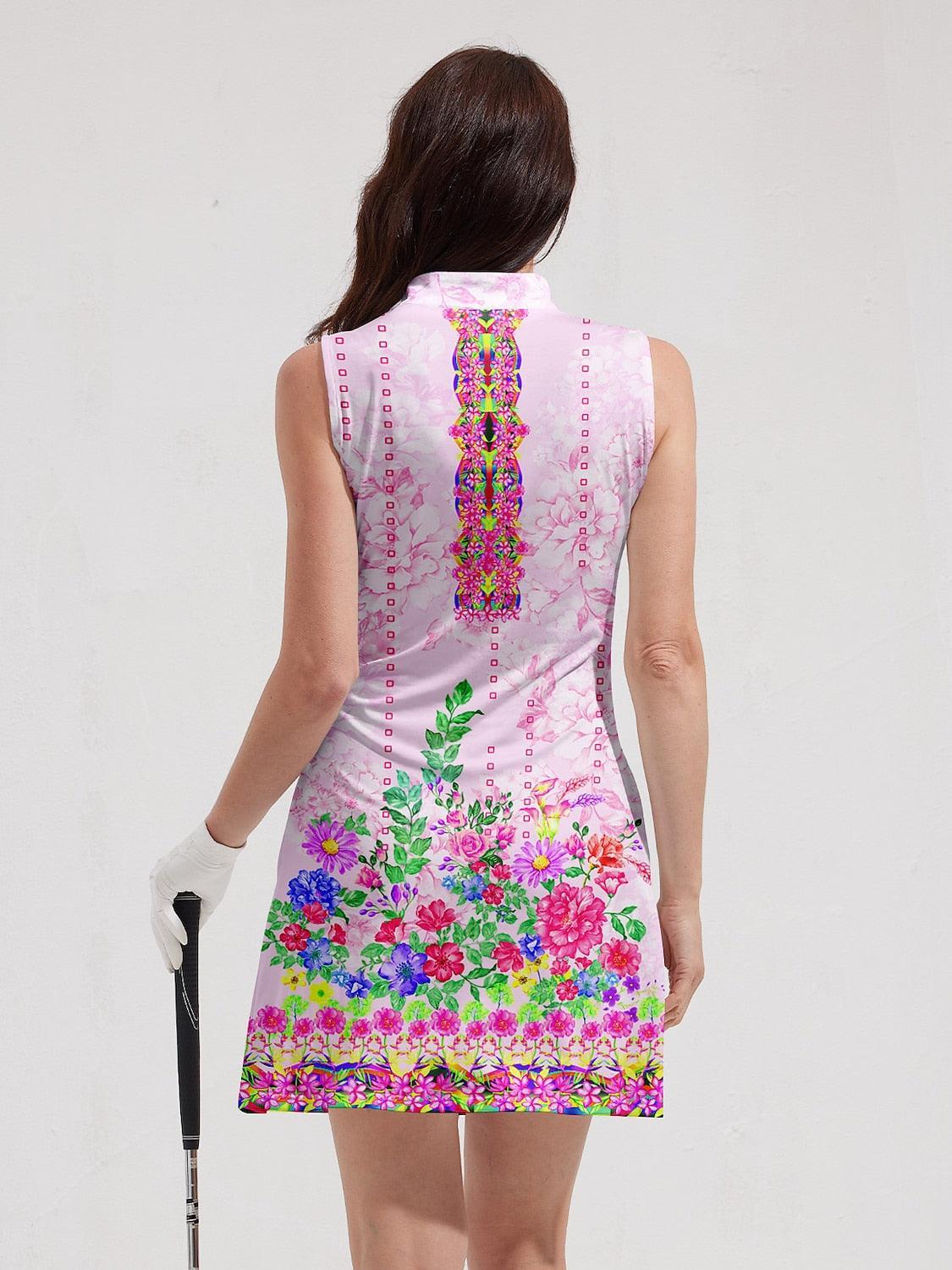 Fungolfs Botanical Energy Sleeveless Dress UPF50+