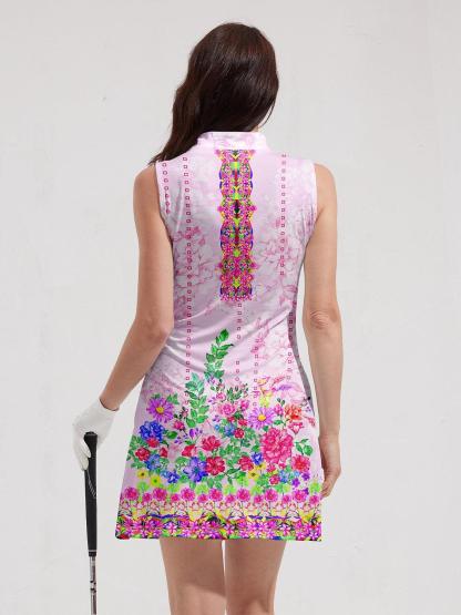 Fungolfs Botanical Energy Sleeveless Dress UPF50+