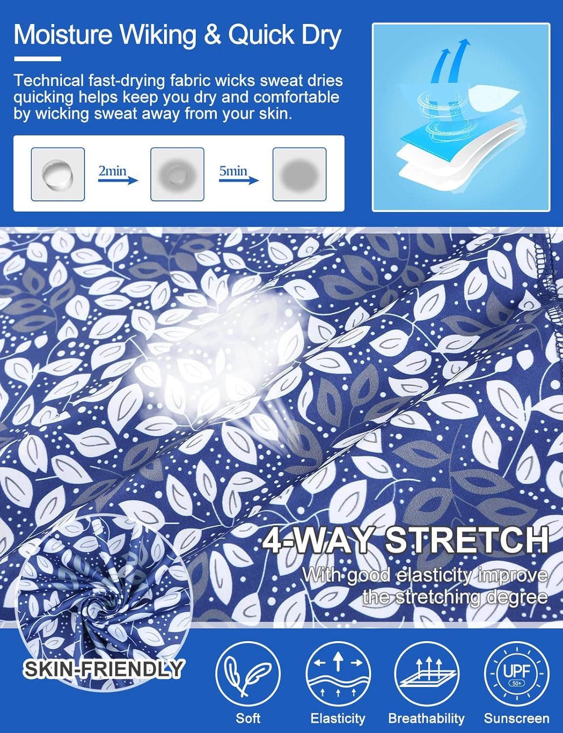 Women's Long Sleeve Golf Tennis Polo Shirts UPF50+ Half Zip Dry Fit Workout Tops Athletic Shirt