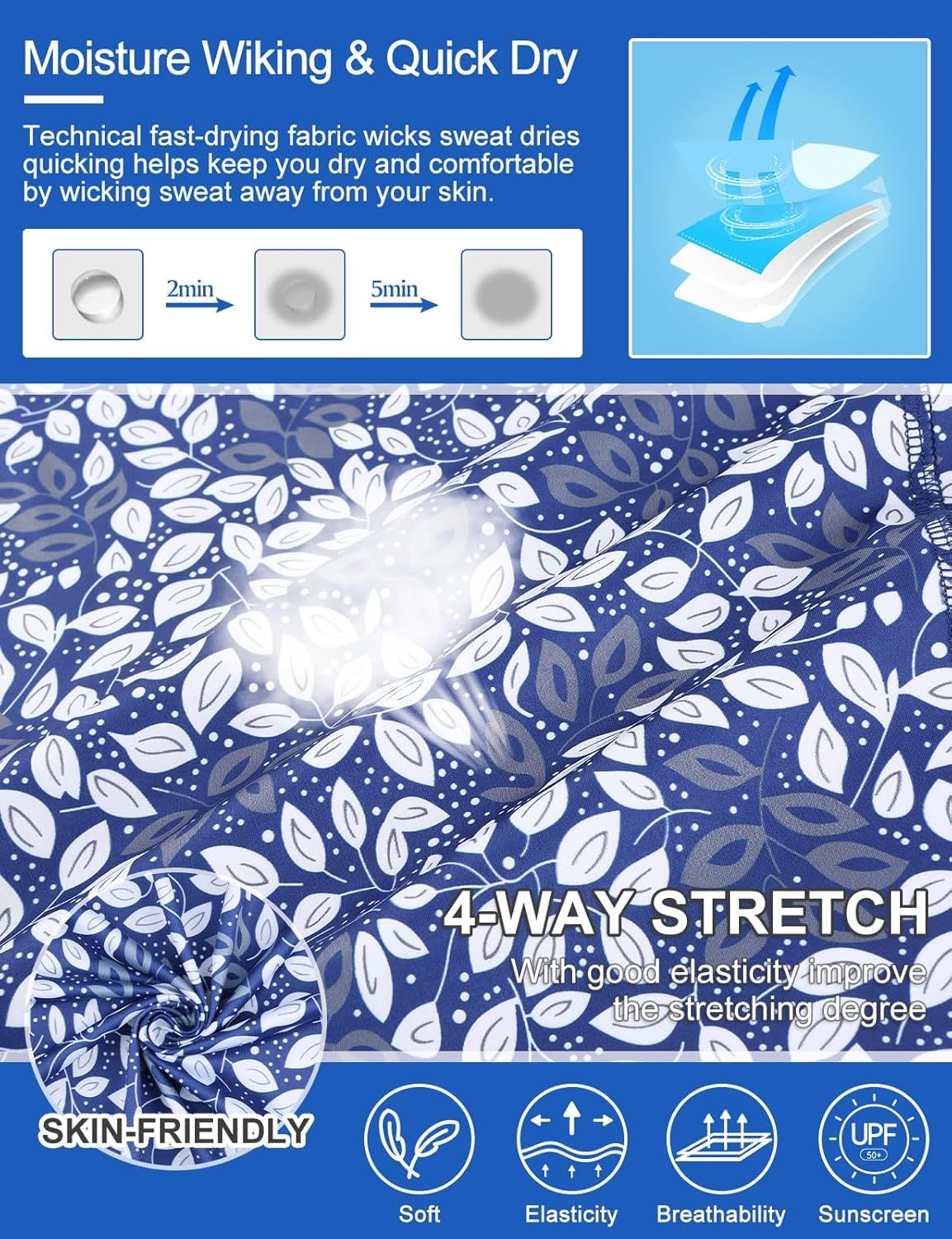 Women's Long Sleeve Golf Tennis Polo Shirts UPF50+ Half Zip Dry Fit Workout Tops Athletic Shirt