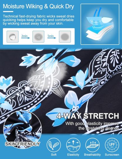 Women's Golf Polo Shirts Short Sleeve Quarter Zip Pullover Moisture Wicking Workout Tops