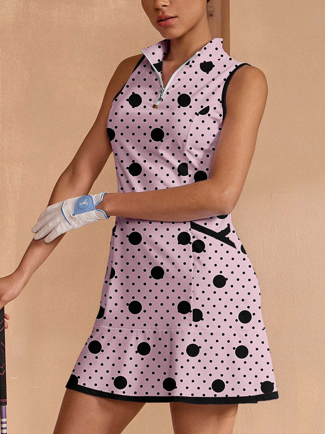 Fungolfs Hyper-prep Ruffle Dress For Golf Pickleball & Tennis