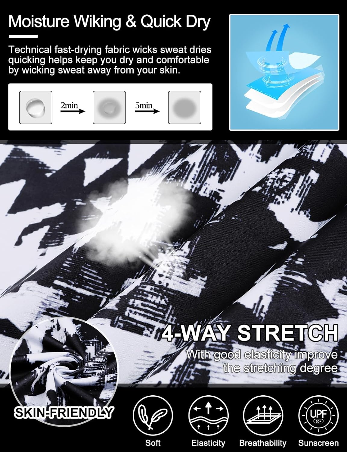 Women's Long Sleeve Golf Tennis Polo Shirts UPF50+ Half Zip Dry Fit Workout Tops Athletic Shirt