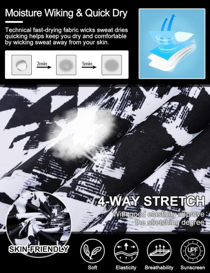 Women's Long Sleeve Golf Tennis Polo Shirts UPF50+ Half Zip Dry Fit Workout Tops Athletic Shirt