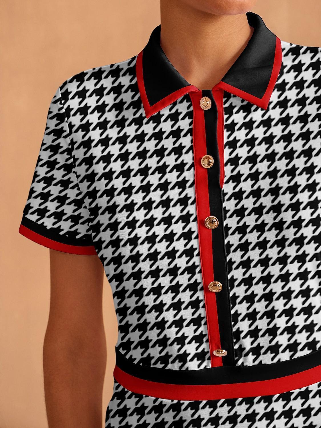 Fungolfs Not So Classic Short Sleeve A-Line Dress