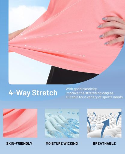 Women's Golf Polo Shirts Collared V Neck Short Sleeve Tennis Shirt, Dry Fit, Moisture Wicking