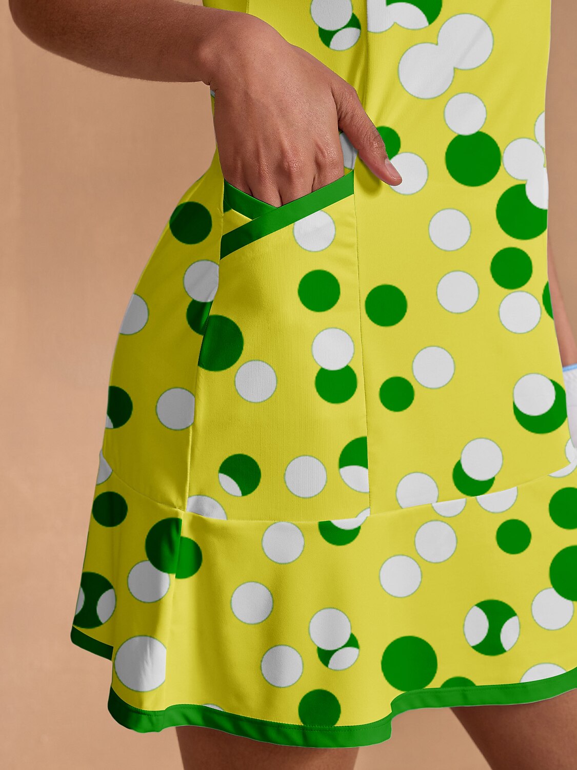 Fungolfs Hyper-prep Ruffle Dress For Golf Pickleball & Tennis
