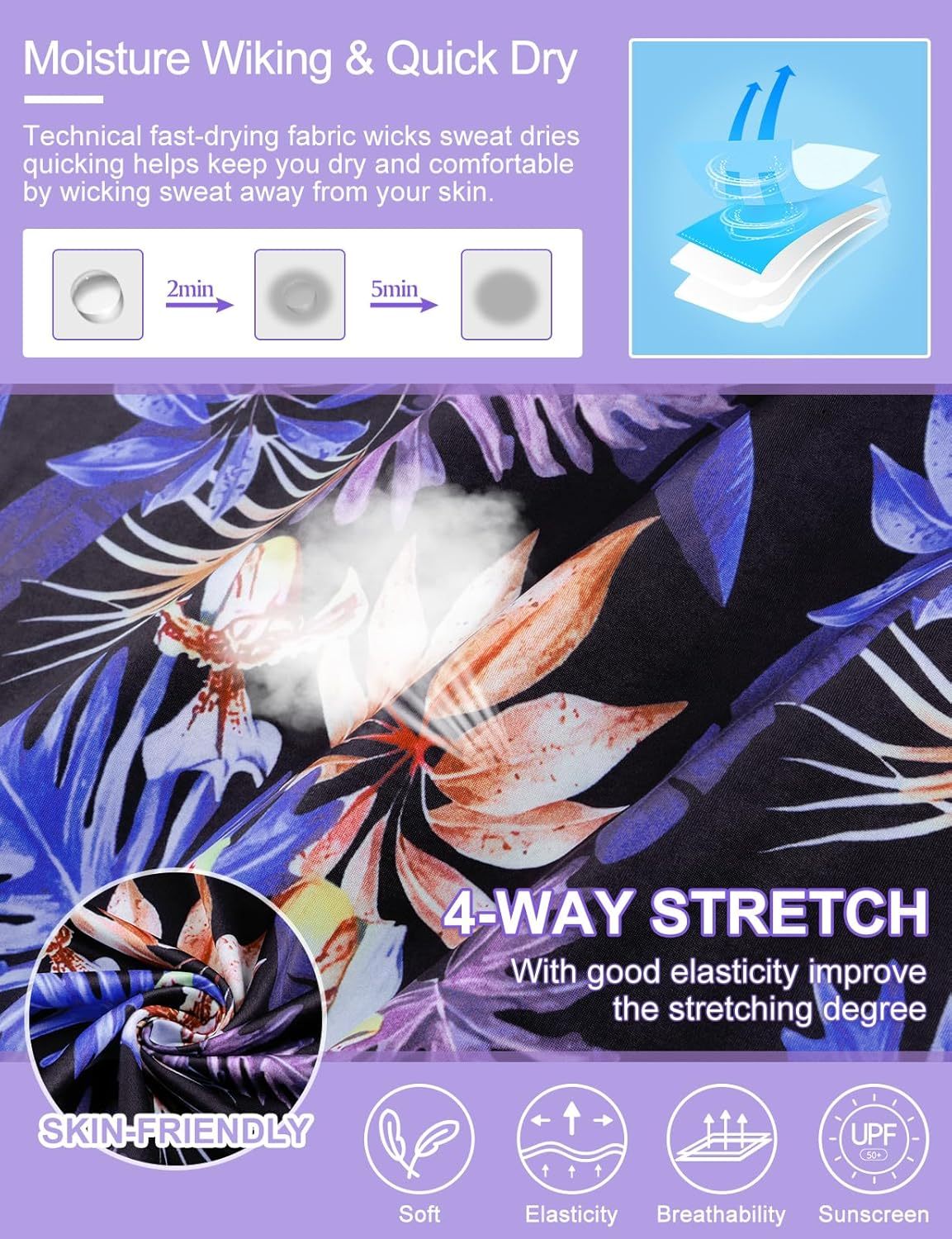 Women's Long Sleeve Golf Tennis Polo Shirts UPF50+ Half Zip Dry Fit Workout Tops Athletic Shirt